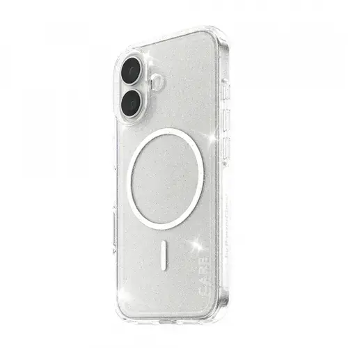 Husa MagSafe pentru Apple iPhone 17, PanzerGlass, Care Urban Explorer Star Lit, Transparenta Alba
