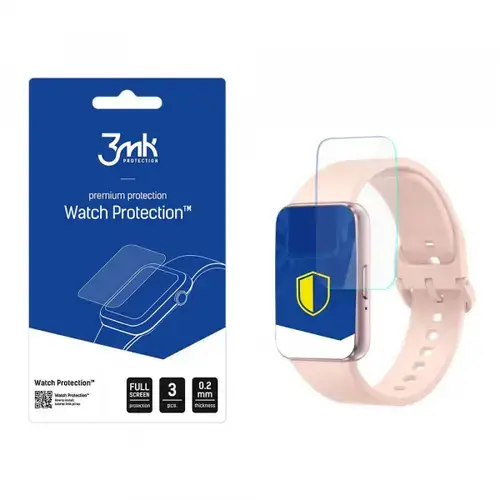 Folie Protectie 3MK Arc pentru Samsung Galaxy Fit3 R39M, Set 3 bucati, Plastic