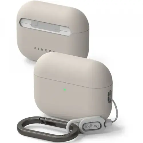 Husa Ringke pentru Apple AirPods Pro 3, Crem