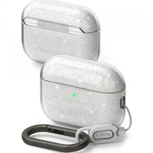 Husa Ringke Air Glitter pentru Apple AirPods Pro 3, Transparenta