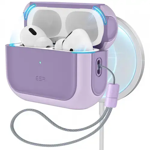 Husa ESR Orbit Hybrid pentru Apple AirPods Pro Series, Mov