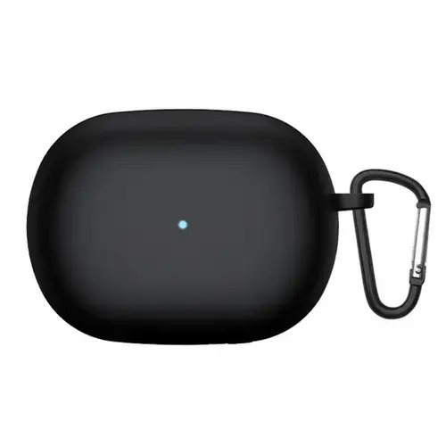 Husa Techsuit Silicone pentru Xiaomi Redmi Buds 4 Pro, Neagra