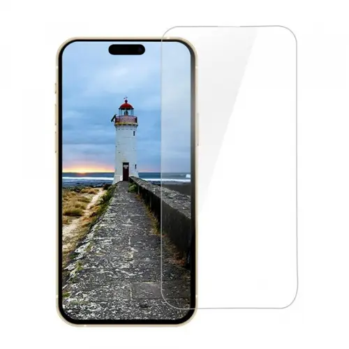 Folie de protectie Ecran Anank pentru Apple iPhone 15 Pro Max, Sticla Securizata, Full Glue, 3D, Set 10 bucati