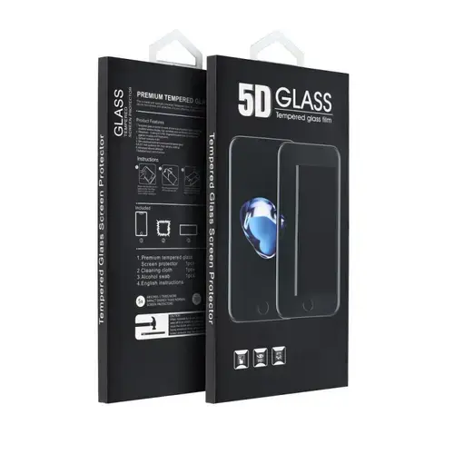 Folie de protectie Ecran Matte OEM pentru Apple iPhone 17 Pro Max, Sticla Securizata, Full Glue, 5D