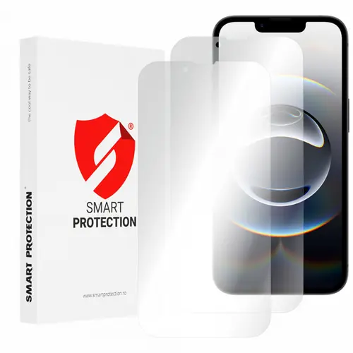 Folie de protectie Ecran Smart Protection Premium Classic pentru Apple iPhone 16e, Plastic, Set 2 bucati