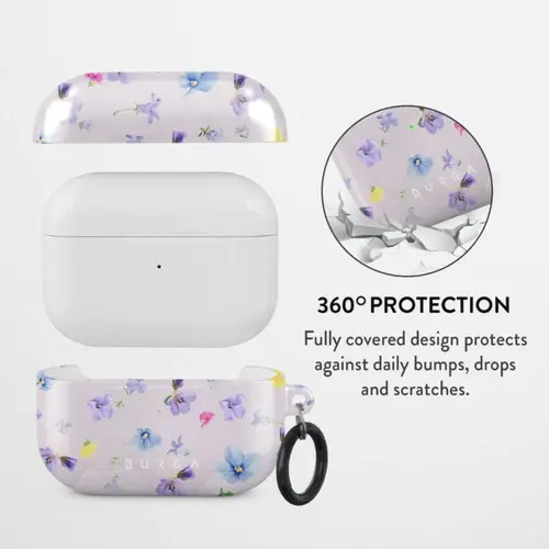 Husa Burga Hard Shell Wildflower Airpods Pro