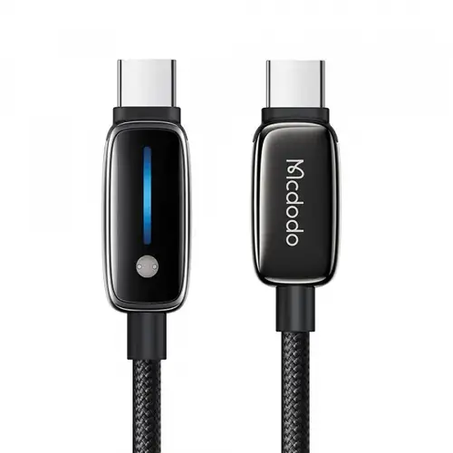 Cablu Date si Incarcare USB-C - USB-C McDodo CA-0100, 100W, 1.2m, Negru
