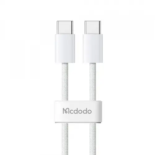 Cablu Date si Incarcare USB-C - USB-C McDodo CA-5690, 60W, 1m, Alb