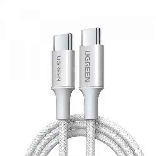 Cablu Date si Incarcare USB-C - USB-C UGREEN L501, 60W, 1m, Gri