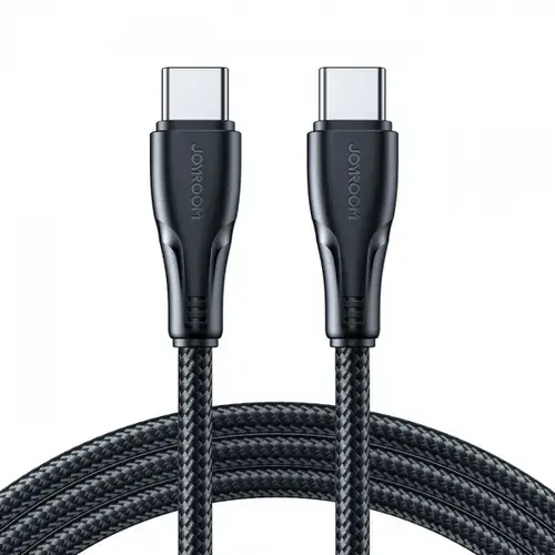 Cablu Date si Incarcare USB-C - USB-C Joyroom S-A11, 60W, 0.25m, Negru