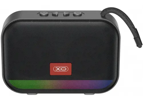 Boxa Portabila Bluetooth XO Design F66, 5W, RGB, Neagra