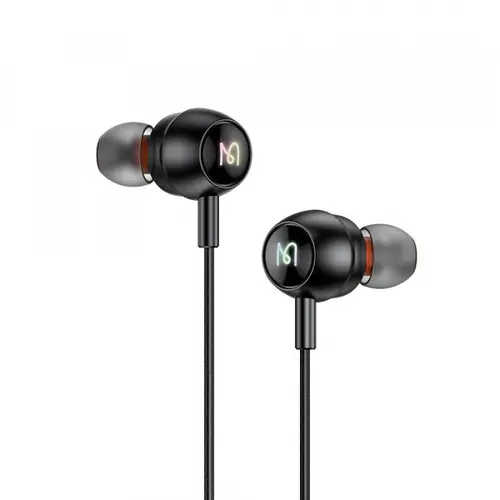 Casti Stereo McDodo HP-5830, USB-C, 1.2m, Negru
