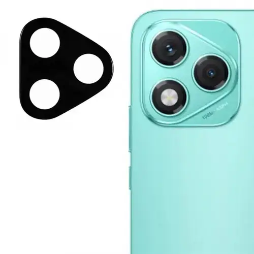 Folie de protectie Camera Spate Techsuit pentru Honor 400 Lite, Sticla Securizata, Neagra