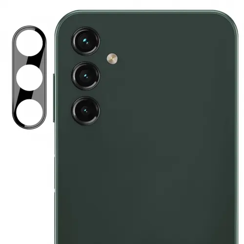 Folie de protectie Camera Spate Techsuit pentru Samsung Galaxy A54 A546, Sticla Securizata, Neagra