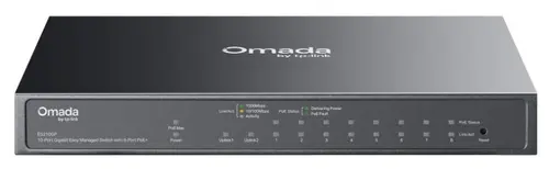 Switch TP-Link Omada ES210GP, 10 Porturi, Gigabit