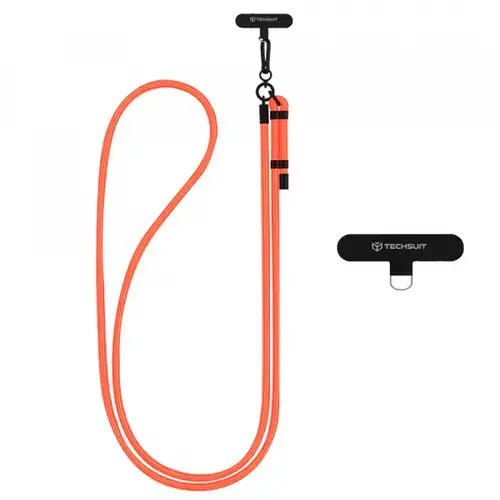 Snur Telefon Techsuit RCS1-81, Portocaliu Inchis