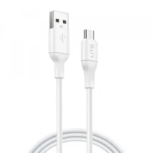 Cablu Date si Incarcare USB-A - microUSB Lito LD06V, 18W, 1m