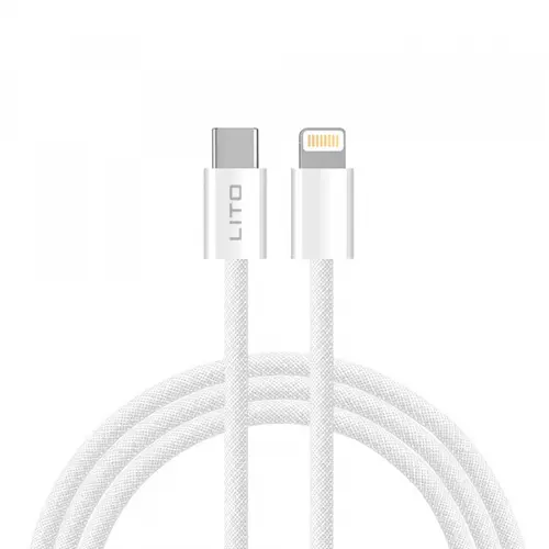 Cablu Date si Incarcare USB-C - Lightning Lito LD04CL, 27W, 1m