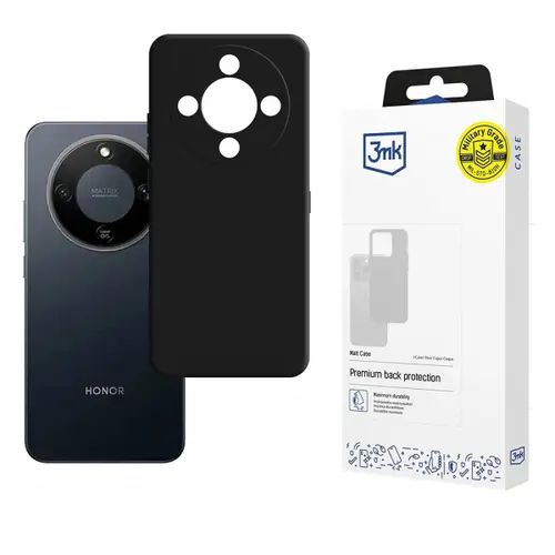 Husa pentru Honor Magic8 Lite, 3MK, Neagra Mata