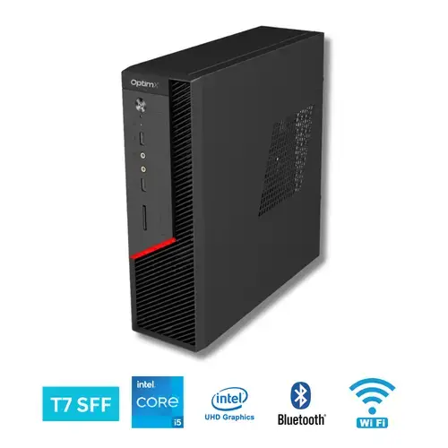 Calculator Sistem PC Office OptimX T7-14450HX SFF, Intel® Core™ i5-14450HX up to 4.8Ghz, 16GB DDR4, 512GB SSD, Wi-Fi, Bluetooth, Windows 11 Pro