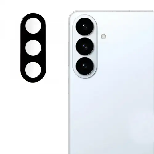 Folie de protectie Camera Spate Techsuit pentru Samsung Galaxy S26 Plus, Sticla Securizata, Full Glue, Neagra