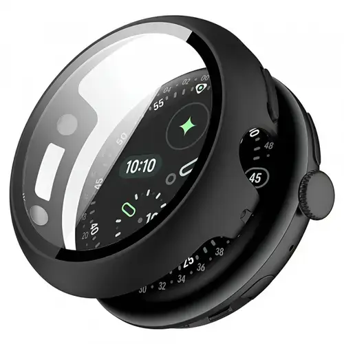 Husa Techsuit Defense360 Pro pentru Google Pixel Watch 4 41mm, Neagra