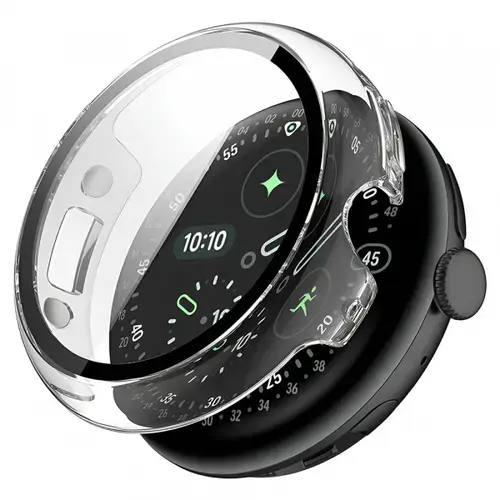 Husa Techsuit Defense360 Pro pentru Google Pixel Watch 4 41mm, Transparenta