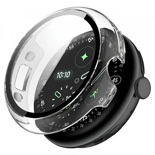Husa Techsuit Defense360 Pro pentru Google Pixel Watch 4 41mm, Transparenta