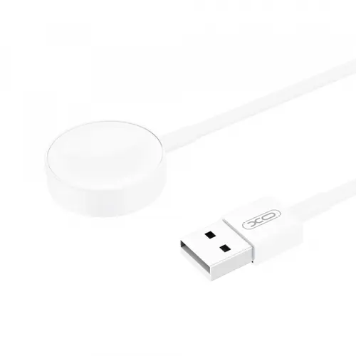 Incarcator Wireless XO Design CX012 pentru Apple Watch Series, USB-A, Alb