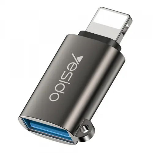 Adaptor OTG Lightning - USB-A Yesido GS14, Negru