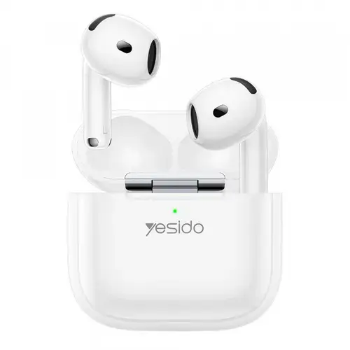 Casti True Wireless Yesido TWS31S, Bluetooth, Alb