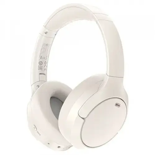 Casti Stereo Wireless Acefast H6, Bluetooth, A2DP, ANC, Alb