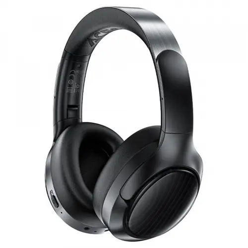 Casti Stereo Wireless Acefast H5, Bluetooth, A2DP, ANC, Negru