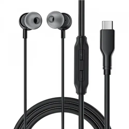 Casti Stereo Acefast L8, USB-C, 1.2m, Negru