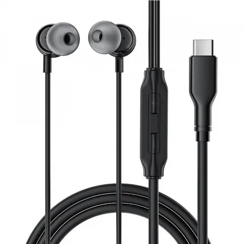 Casti Stereo Acefast L8, USB-C, 1.2m, Negru