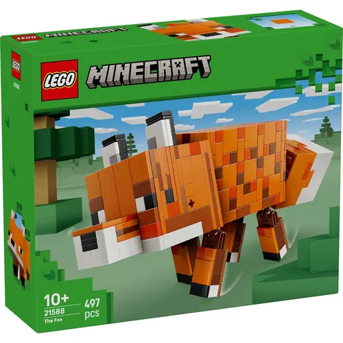 LEGO® Minecraft - Vulpea 21588, 497 piese