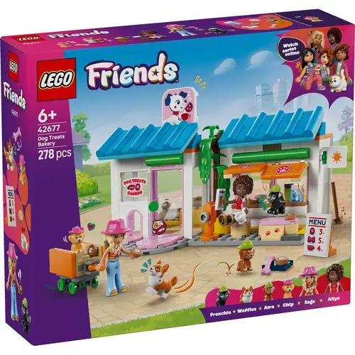 LEGO® Friends - Brutarie cu bunatati pentru caini 42677, 278 piese