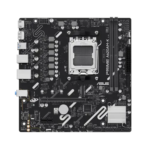 Placa de baza ASUS PRIME A620AM-K, AMD A620A, mATX, DDR5
