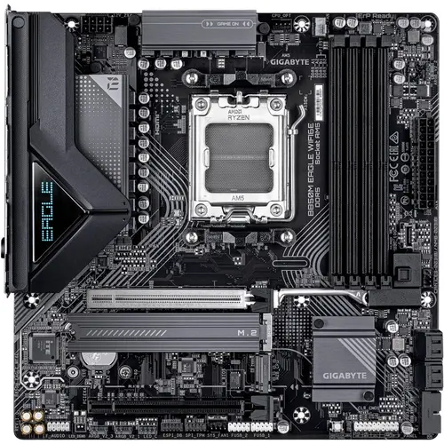 Placa de baza GIGABYTE B850M EAGLE WIFI6E, AMD B850, AM5, DDR5, mATX