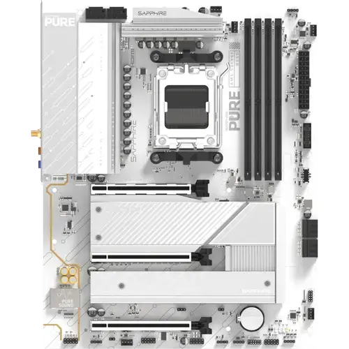 Placa de baza Sapphire PURE B850A WIFI, AMD B850, AM5, DDR5, ATX