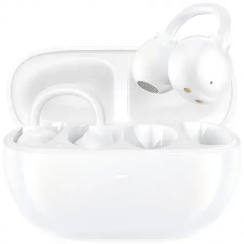 Casti True Wireless BWOO BW39, Bluetooth, Alb