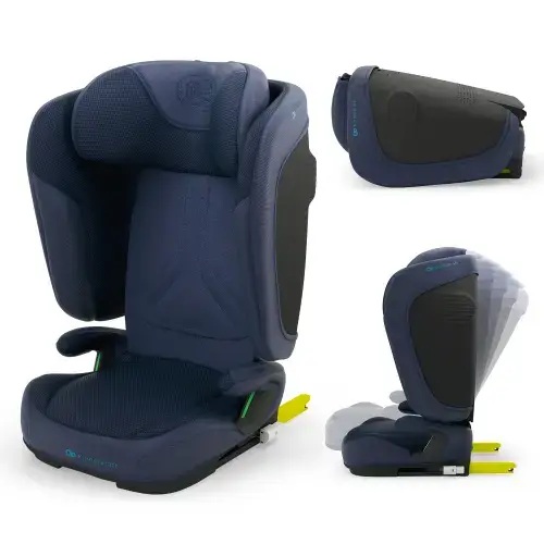 Scaun auto Kinderkraft Unity 2 i-Size, 100–150 cm, 15 - 36kg, R129 i-Size, Albastru