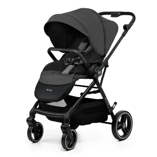 Carucior Kinderkraft Yoxi 2in1, pliabil, 0 - 22kg, Gri