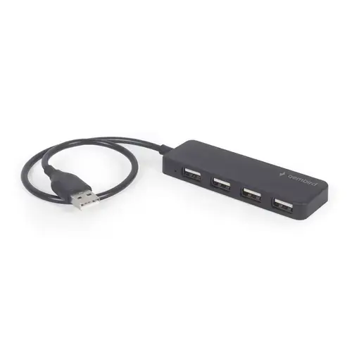 HUB Gembird USB 2.0 cu 4 porturi Negru