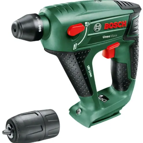 Ciocan rotopercutor cu acumulator BOSCH Uneo Maxx, 18V, 2.5Ah, 1 acumulator