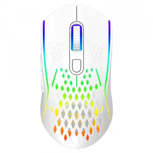Mouse Gaming Wireless Proove Buzz, RGB, 800DPI - 4800DPI, Alb