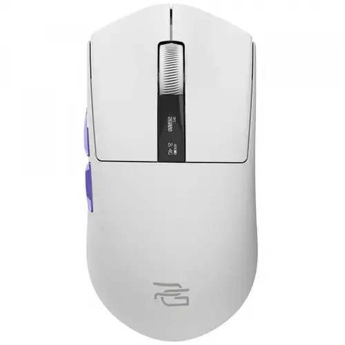 Mouse Gaming Wireless Proove Jester, 800DPI - 26000DPI, Afisaj OLED, Alb