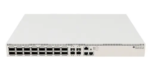 Switch MikroTik CRS520-4XS-16XQ-RM. 16 porturi