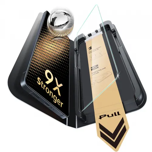 Folie de protectie Ecran ESR UltraFit Armorite Pro pentru Samsung Galaxy S26 Ultra, Sticla Securizata, Full Glue
