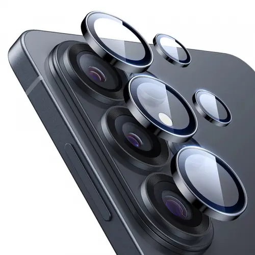 Folie de protectie Camera Spate ESR Armorite pentru Samsung Galaxy S26 Ultra, Sticla Securizata, Neagra